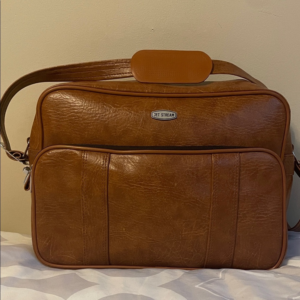 Tan Men's Travel Bag